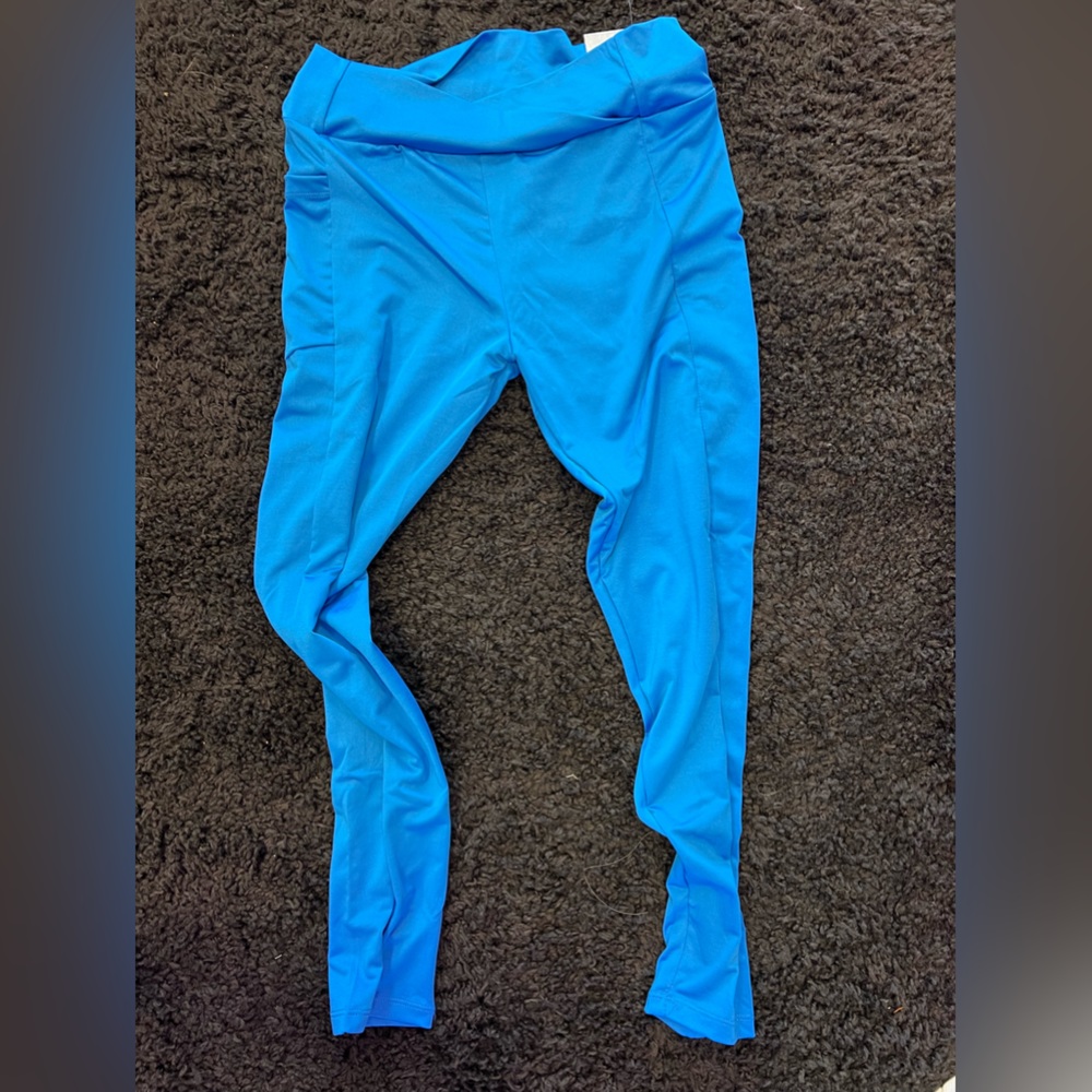 Large blue leggings #1372